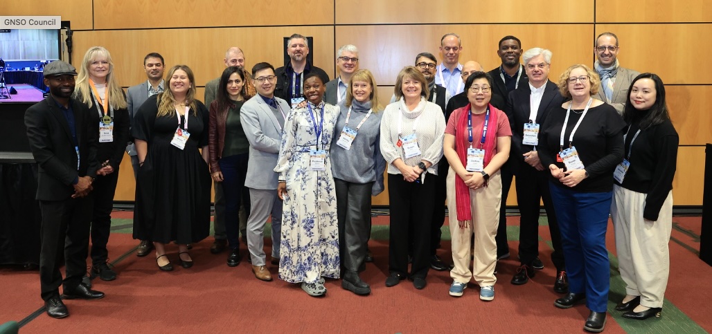 Group photo of the GNSO Council